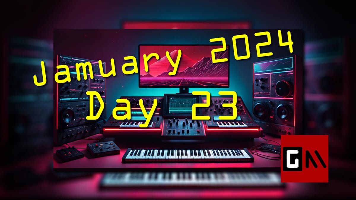 Jamuary 2024 Day Twenty-Three