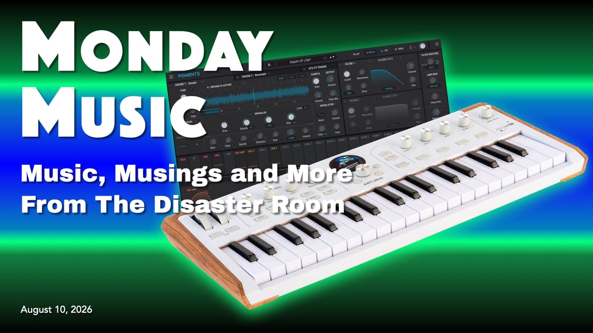 REPLAY: MONDAY MUSIC - August 10, 2026 - AstroLab37: The Good, The Bad, and The Ugly