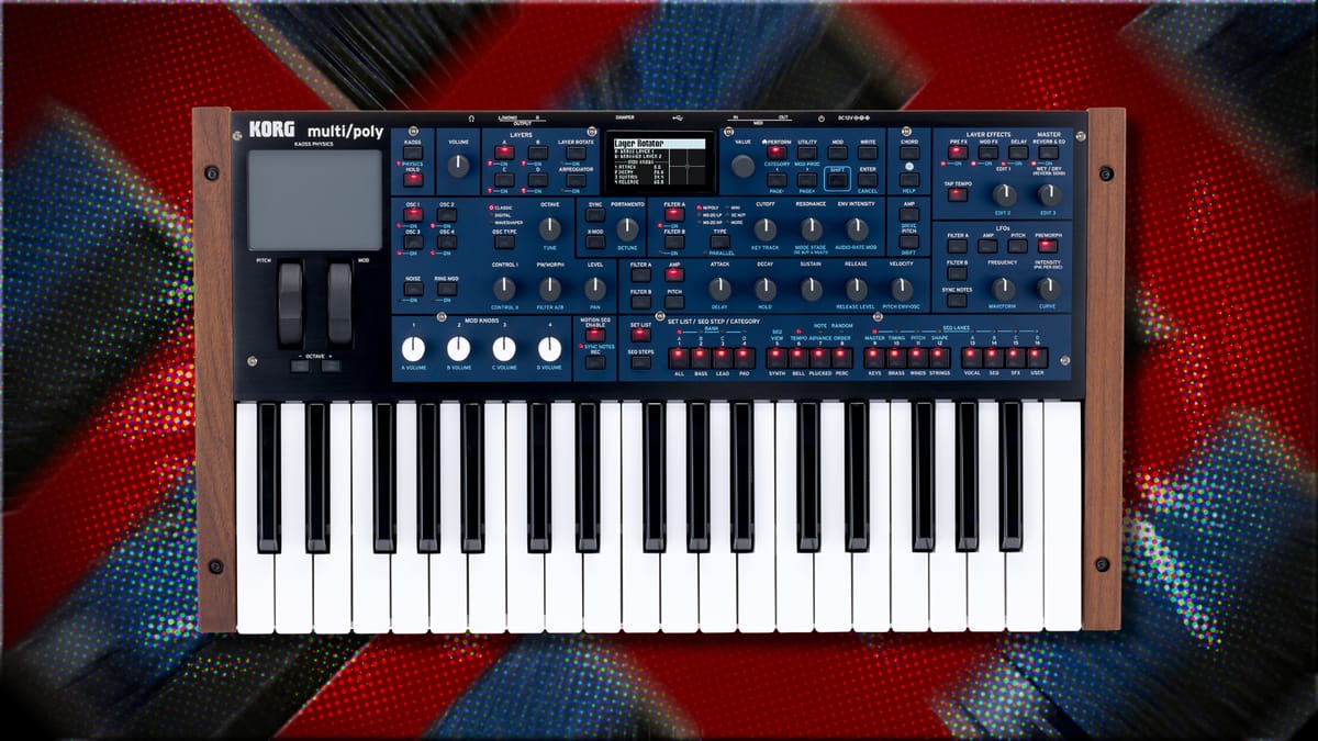 Korgs I've Owned Part 9 -- multi/poly: analog modeling synthesizer