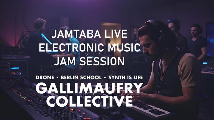 REPLAY: Gallimaufry Collective Jamtaba Live Electronic Music Jam Session