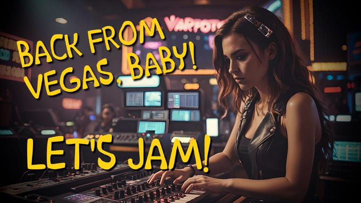 REPLAY: Back From Vegas, Baby, and Ready to JAM!
