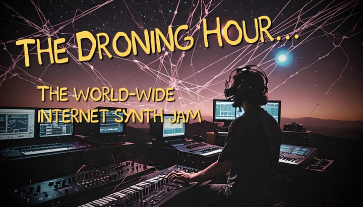 REPLAY: The Droning Hour - Worldwide Internet Synth Jam