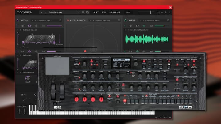 Korgs I've Owned Part 10 -- modwave: DW8000 DNA in a modern wavetable synthesizer