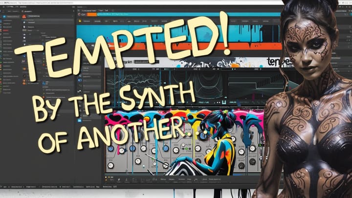 REPLAY: Tempted by the Synth of Another