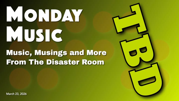 REPLAY: MONDAY MUSIC - March 23, 2026 - T.B.D.