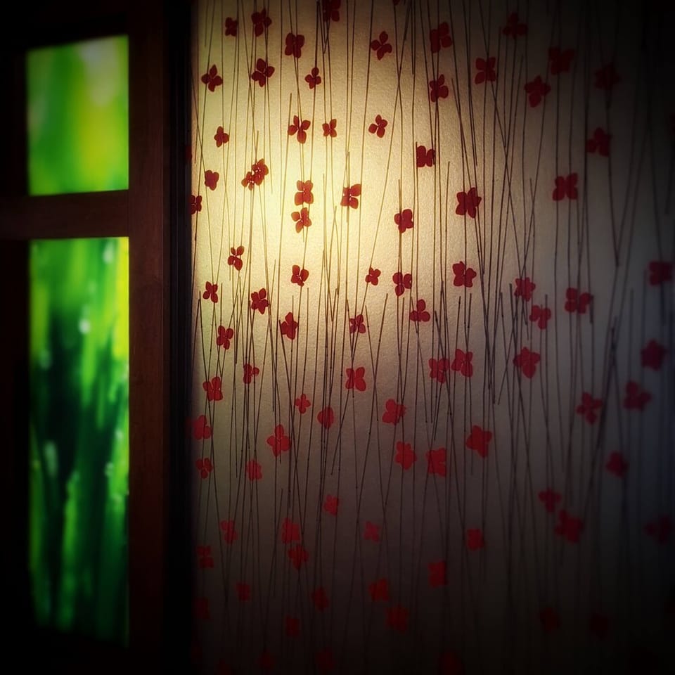 Flowered Screen
