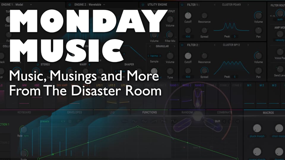 REPLAY: MONDAY MUSIC - Music, Musings and More - February 3, 2025 - Pigments 6, Lunacy Beam, Dawesome!