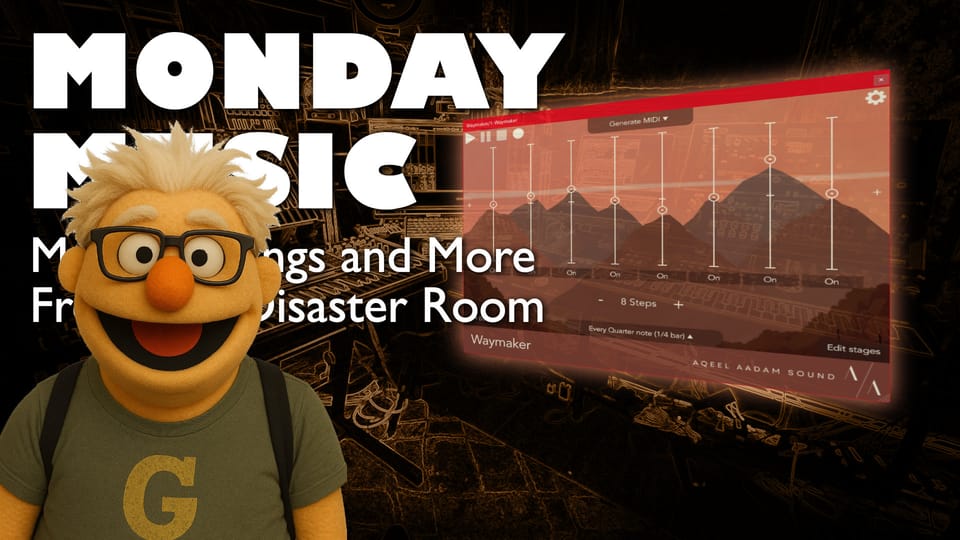 REPLAY: MONDAY MUSIC - Music, Musings and More - May 12, 2025: Mad new step sequencer for evolving melodies