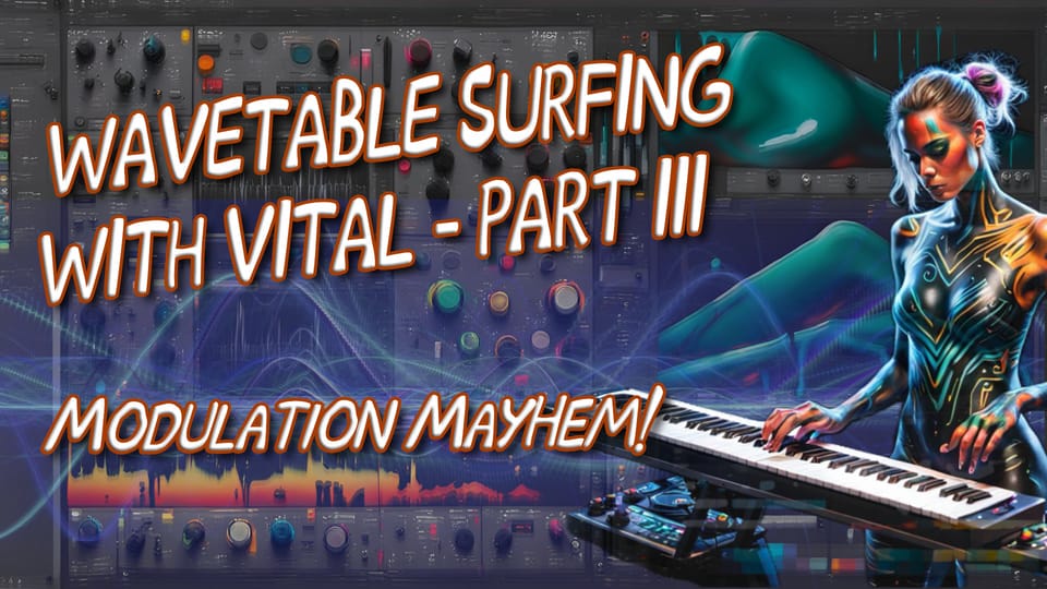 Wavetable Synthesis with Vital -- Part III